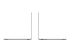 MLXW3KS/A - Apple MacBook Air - 13.6" - Flera vinklar