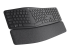 920-009168 - Logitech ERGO K860 - Tangentbord - Vänster vinkel