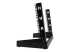 RK8OD - StarTech.com 8U Open Frame Network Rack - Vänster vinkel
