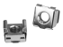 CABSCREWM62 - StarTech.com 100-pack M6-monteringsskruvar och korgmuttrar för serverskåp - Framsidan