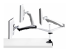 1MP1ACG-MONITOR-ARM - StarTech.com Monitor Desk Mount, VESA 75x75/100x100, 27/30-inch Screens - Flera vinklar