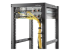 CMHOOK1UN - StarTech.com 1U Vertical 1.8 x 3.9in Server Rack Cable Management D-Ring Hook w/ Flexible Opening - Höger vinkel