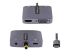 122-USBC-HDMI-4K-VGA - StarTech.com USB C Video Adapter, USB C to HDMI VGA Multiport Adapter w/ 3.5mm Audio Output, 4K 60Hz, HDR, 100W PD 3.0, USB C Monitor Adapter for Laptop, Thunderbolt 3/4 Compatible - Närbild