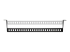12S-CABLE-LACING-BAR - StarTech.com 1U Rack Mountable Cable Lacing Bar w/Adjustable Depth, Cable Support Guide For Organized 19" Racks/Cabinets, Horizontal Cable Guide For Patch Panels/Switches/PDUs - Ovansidan