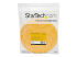 HKLP25YW - StarTech.com 25ft Hook and Loop Roll, Cut-to-Size Reusable Cable Ties, Bulk Industrial Wire Fastener Tape/Adjustable Fabric Wraps Yellow/Resuable Self Gripping Cable Management Straps - Framsidan