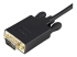 DP2VGAMM3B - StarTech.com 1 m DisplayPort till VGA-kabel - Höger vinkel