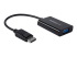 DP2VGAA - StarTech.com DisplayPort till VGA-adapter med audio - Höger vinkel