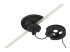 952-000002 - Logitech Rally Mic Pod Mount - Undersidan